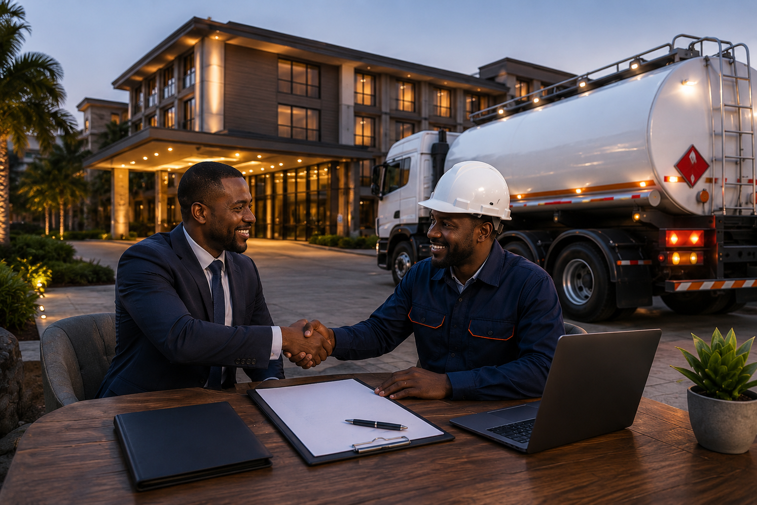 Hospitality Chain Fuel Contract